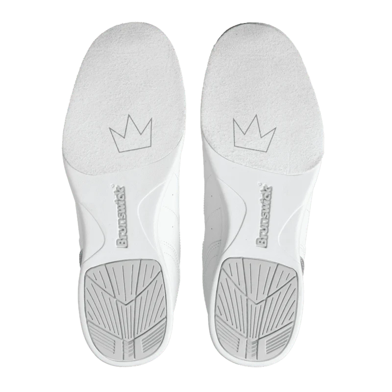 Brunswick Mystic White/Silver Womens Bowling Shoe