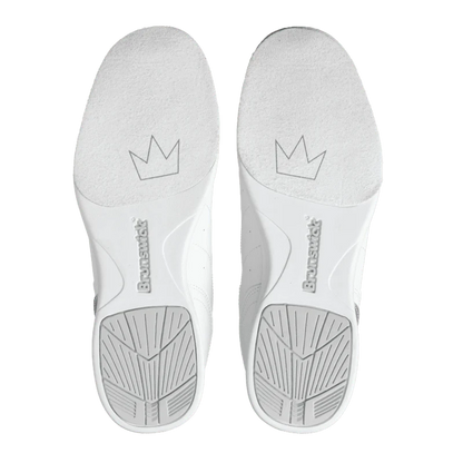 Brunswick Mystic White/Silver Womens Bowling Shoe