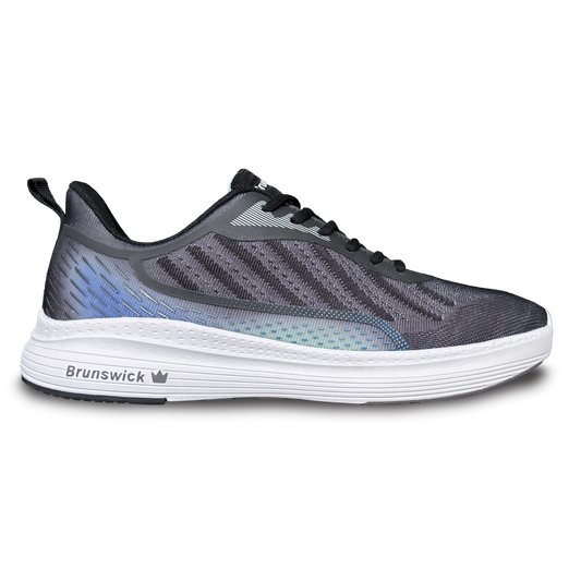 Brunswick Prism Black Mens Universal Bowling Shoes