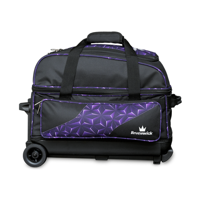 Brunswick Zone Double Roller - Purple Prism