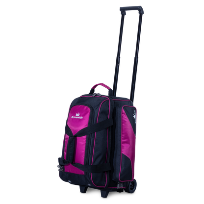 Brunswick Zone Double Roller - Raspberry