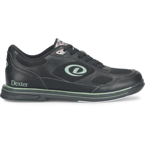Dexter Randy Black/Camo Green Mens Bowling Shoes