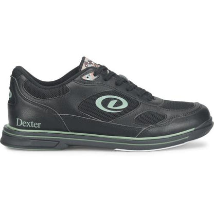 Dexter Randy Black/Camo Green Mens Bowling Shoes