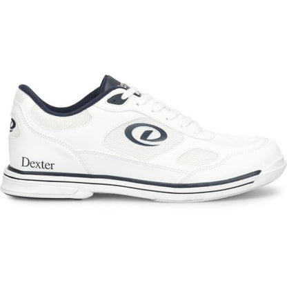 Dexter Randy White/Navy Mens Bowling Shoes