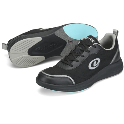 Dexter Pilot Pro Black/Grey Mens Bowling Shoe