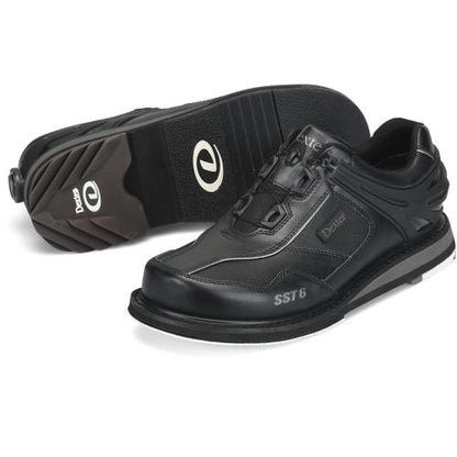 Dexter SST 6 Hybrid BOA Black/Gunmetal Mens Bowling Shoe