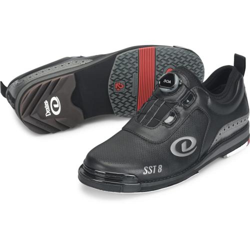 Dexter SST 8 BOA MC Black/Pewter Mens Bowling Shoe