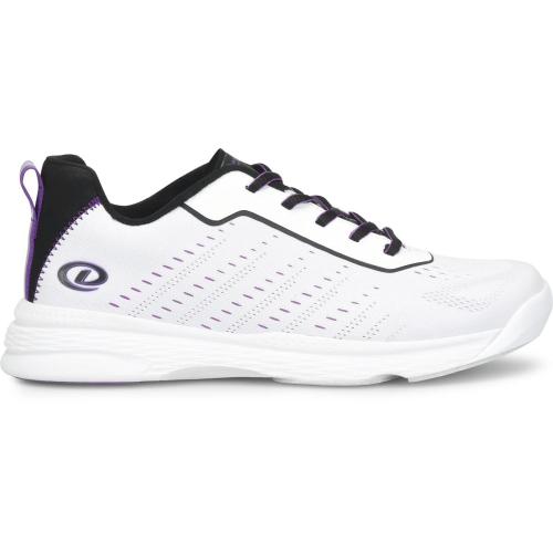 Dexter Trixie White/Black/Purple Womens Bowling Shoes