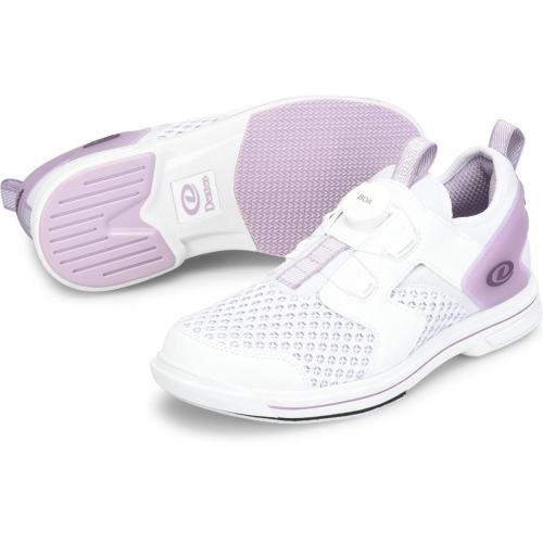 Dexter Pro BOA White/Lavender Womens Bowling Shoe