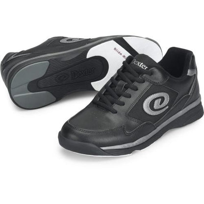 Dexter Ricky V Black/Alloy Mens Bowling Shoes