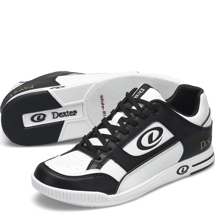 Dexter Royal Black/White Unisex Bowling Shoe