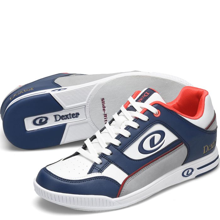 Dexter Royal Navy/White Men's Bowling Shoe