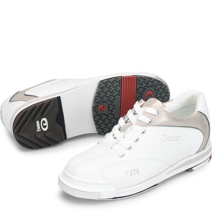 Dexter SST 8 Pro White/Champagne Women's Bowling Shoes