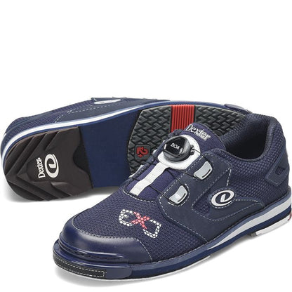 Dexter SST 8 Power Frame BOA ExJ Navy | EJ Tackett Collection Men's Bowling Shoes