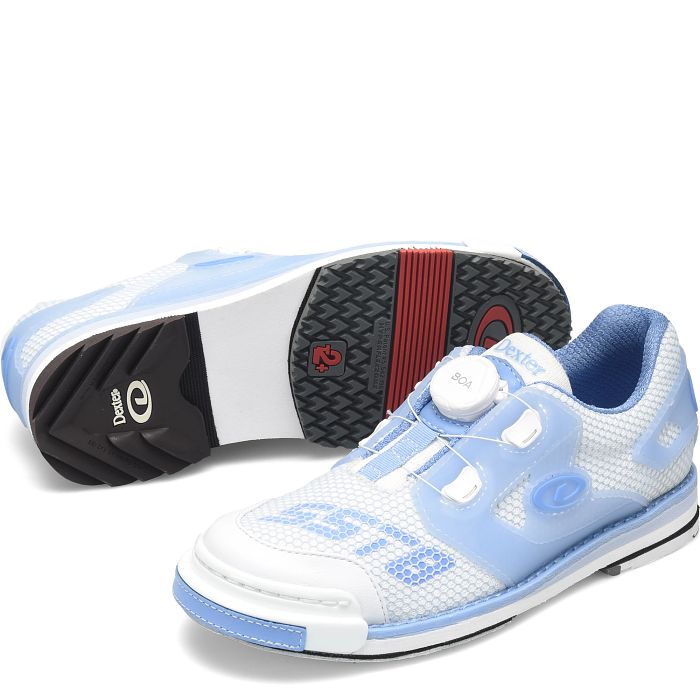 Dexter SST 8 Power Frame BOA White/Blue Women's Bowling Shoes