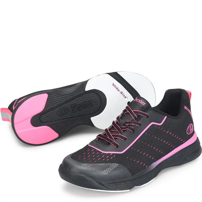 Dexter Trixie Black/Pink Womens Bowling Shoes