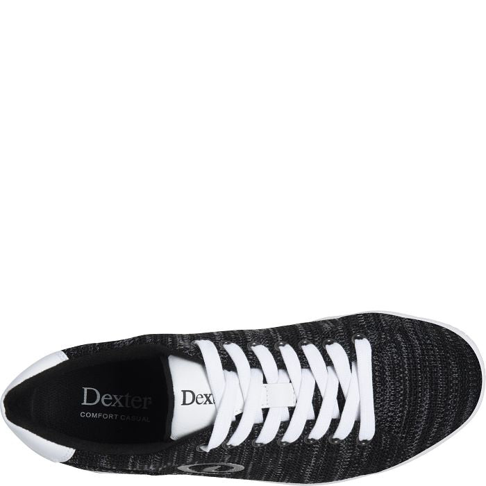 Dexter Pacific Black/Silver Mens Bowling Shoe