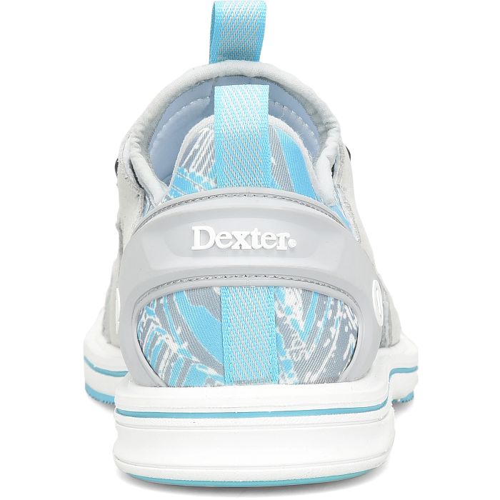 Dexter Pro BOA Light Grey/Blue Womens Bowling Shoe