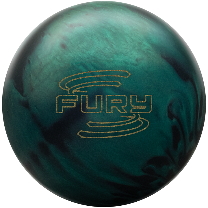 Brunswick Fury Hybrid Emerald/Black Bowling Ball