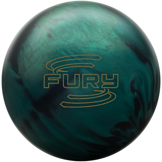 Brunswick Fury Hybrid Emerald/Black Bowling Ball