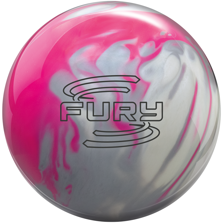 Brunswick Fury Pearl Pink/Ice/Silver Bowling Ball