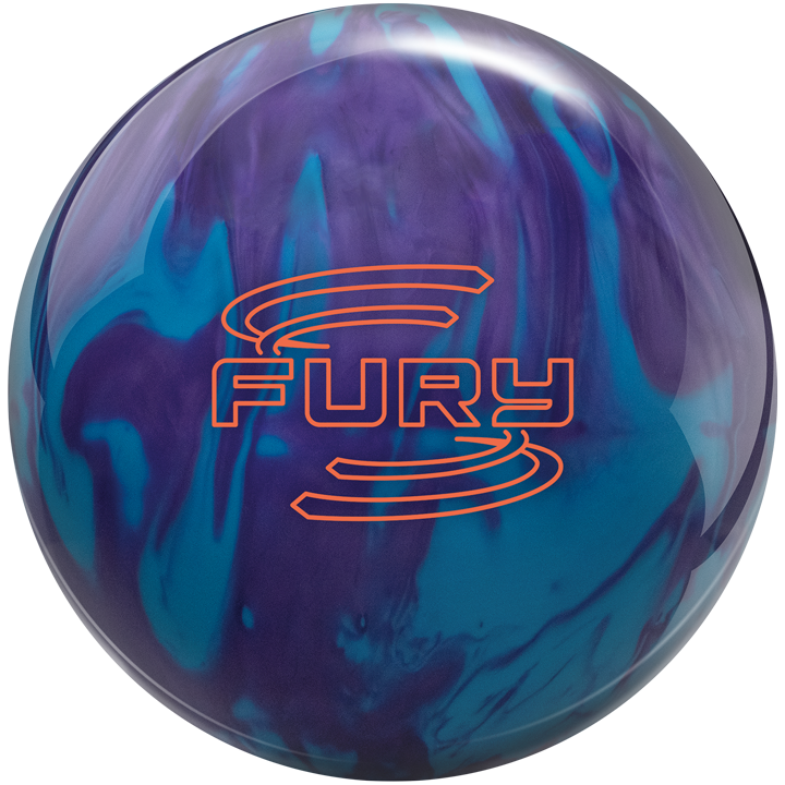 Brunswick Fury Hybrid Purple/Blue Bowling Ball