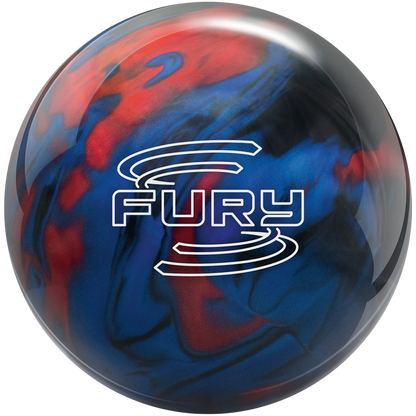 Brunswick Fury Hybrid Red/Blue/Black Bowling Ball