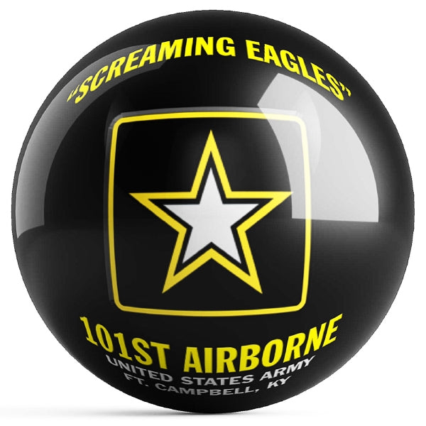 101st Airborne OTB Bowling Ball