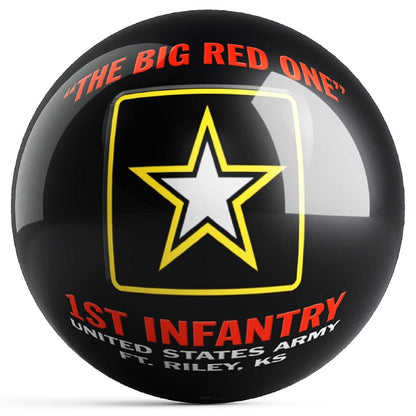 1st Infantry OTB Bowling Ball