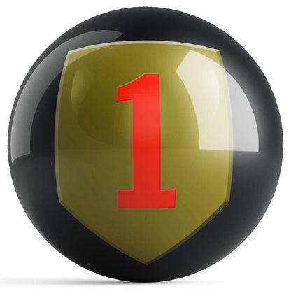 1st Infantry OTB Bowling Ball