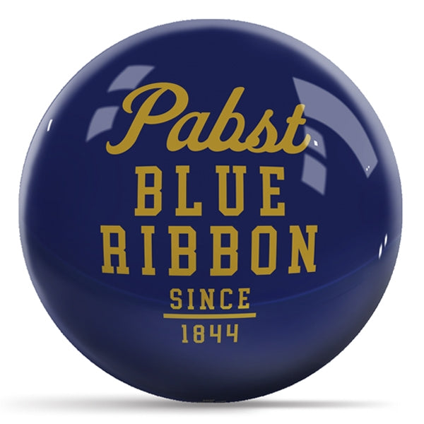 Pabst Blue Ribbon Since 1884 - OTB Bowling Ball