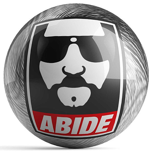 Abide Lebowski by Bill Green Studios OTB Bowling Ball