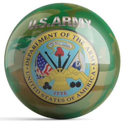 U.S. Army OTB Bowling Ball