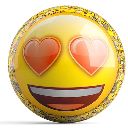 Emoji Who Loves Ya OTB Bowling Ball