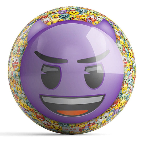 Emoji Steamed-Devil OTB Bowling Ball โ Bowling World