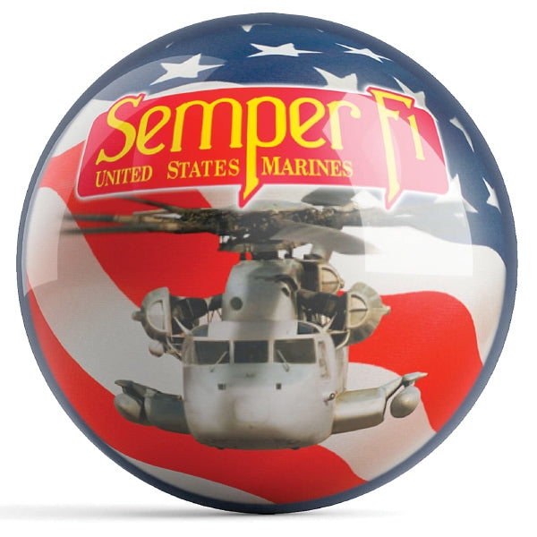 Marines OTB Bowling Ball