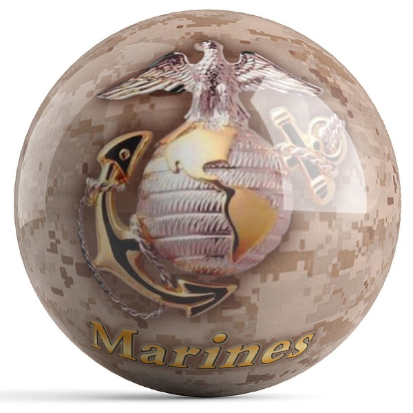 Marines Iwo Jima OTB Bowling Ball