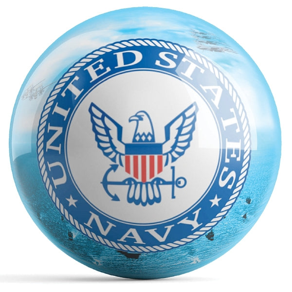 Navy OTB Bowling Ball