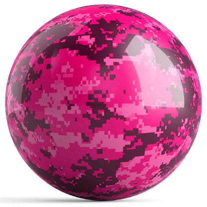 Pink Camouflage OTB Bowling Ball