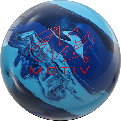 Motiv Frenzy Blue/Teal Bowling Ball