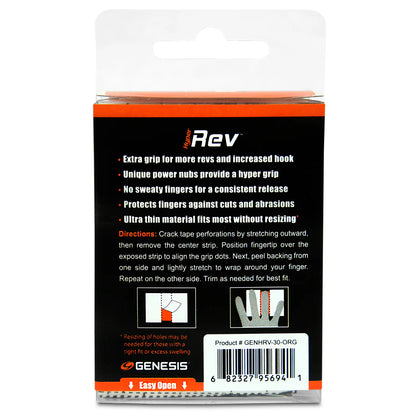 Genesis Hyper Rev Finger Grip Tape 30/pk