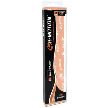 Genesis K-Motion Pre-Cut Premium Copper Kinesiology Tape