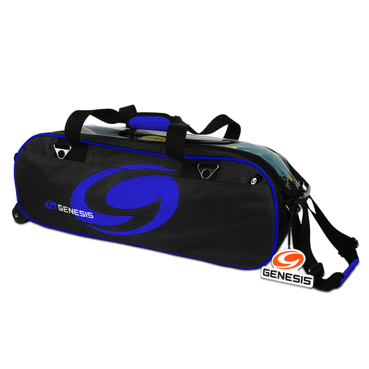 Genesis Sport Triple Tote Roller - Black/Blue