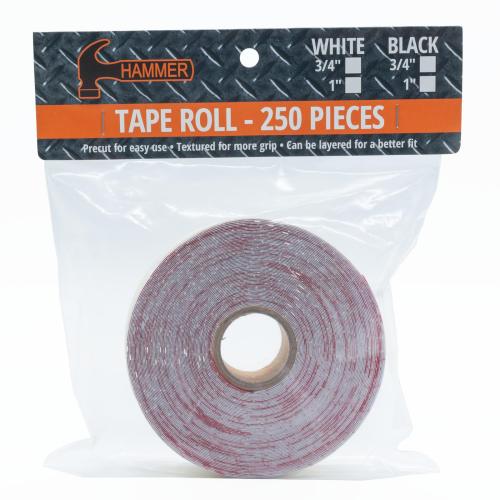 Hammer Insert Tape Roll White | 250pcs.