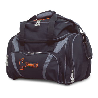 Hammer Premium Deluxe Double Tote - Black/Grey