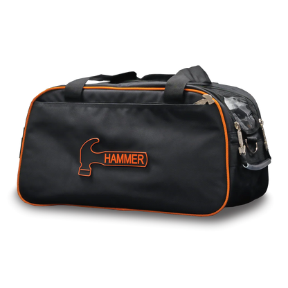 Hammer Premium Double Tote - Black/Orange