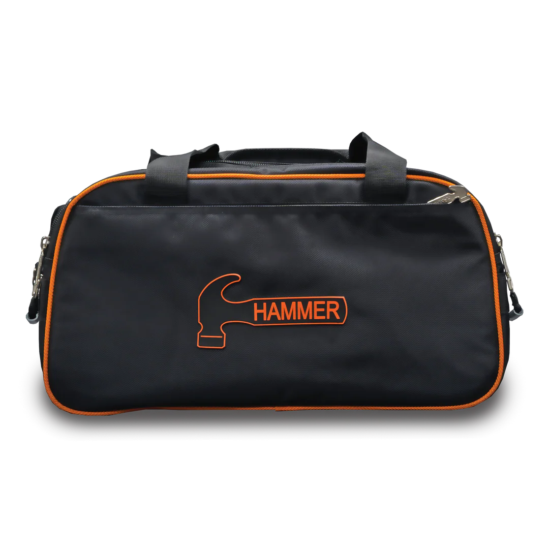Hammer Premium Double Tote - Black/Orange