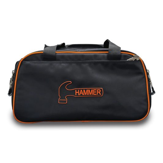Hammer Premium Double Tote - Black/Orange