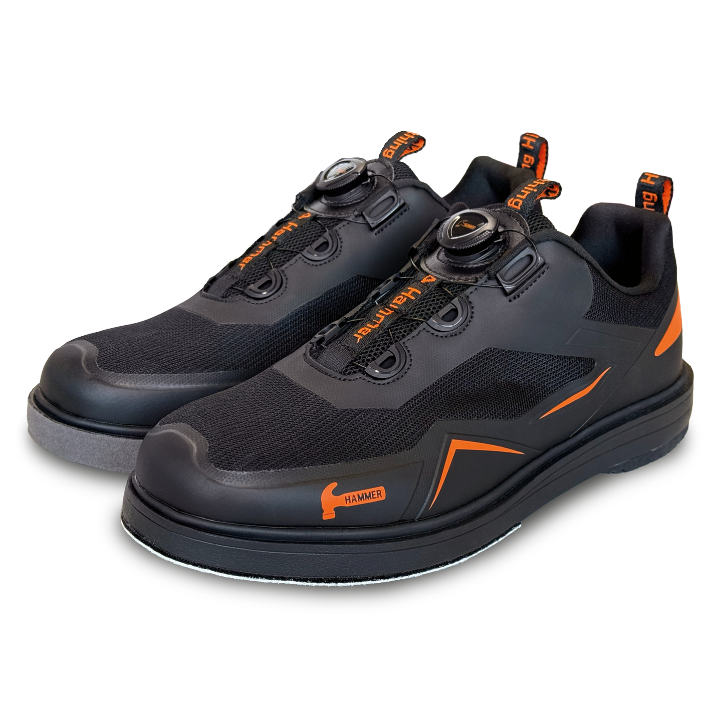 Hammer VIBE Black/Orange Right Handed Men's Bowling Shoes