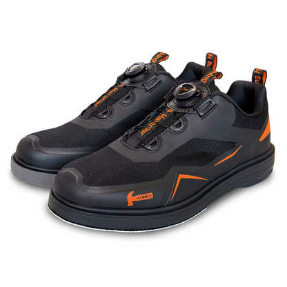Hammer VIBE Black/Orange Right Handed Men's Bowling Shoes